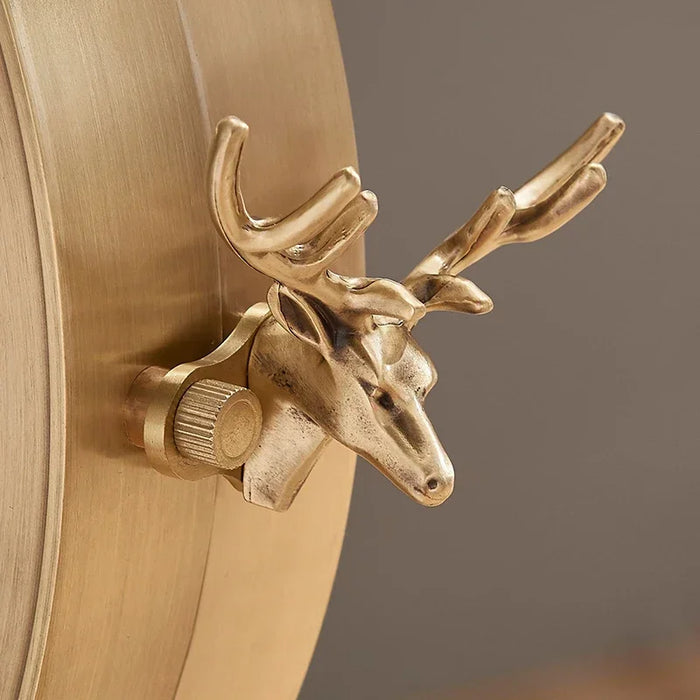 Silent Quartz Dual-Face Wall Clock for Home Decor