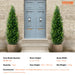 Versatile use perfect for homes, gardens, patios, offices, and entryways 
