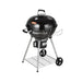 
22-inch Portable BBQ Grill with apple-shaped design for outdoor cooking