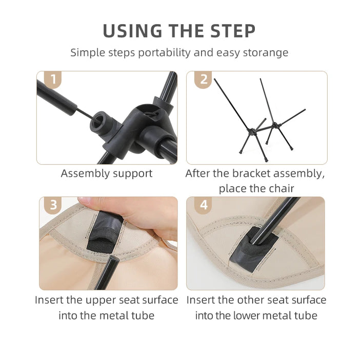 Easily foldable and compact for effortless packing and transport