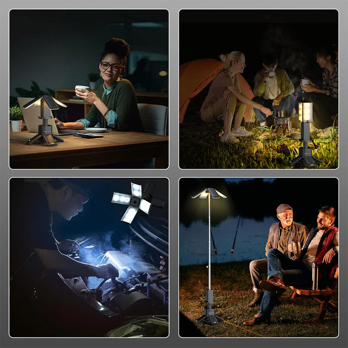Bright Magnetic LED Lantern for Outdoor Adventures