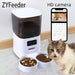 Smart automatic feeder with camera monitoring and WiFi connectivity