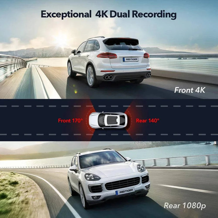 A high-performance 4K Dash Cam capturing every detail with clarity