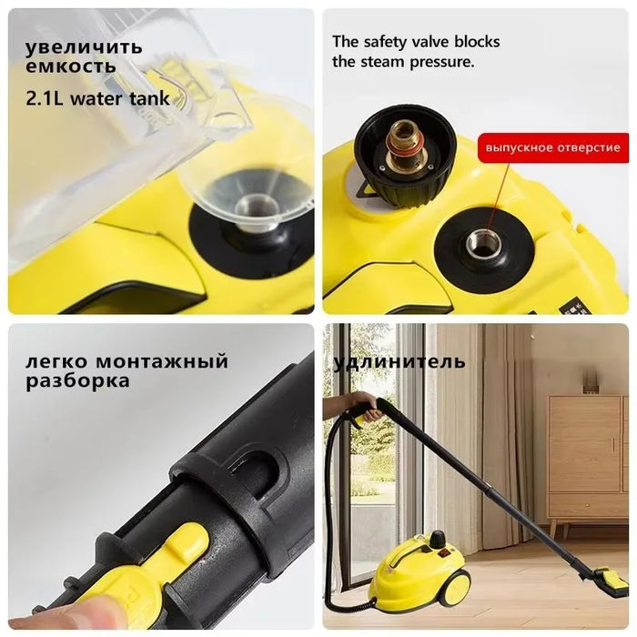 High-Temperature Steam Cleaner for Kitchen & Floors
