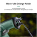 Efficient 40-minute continuous use with interchangeable blades