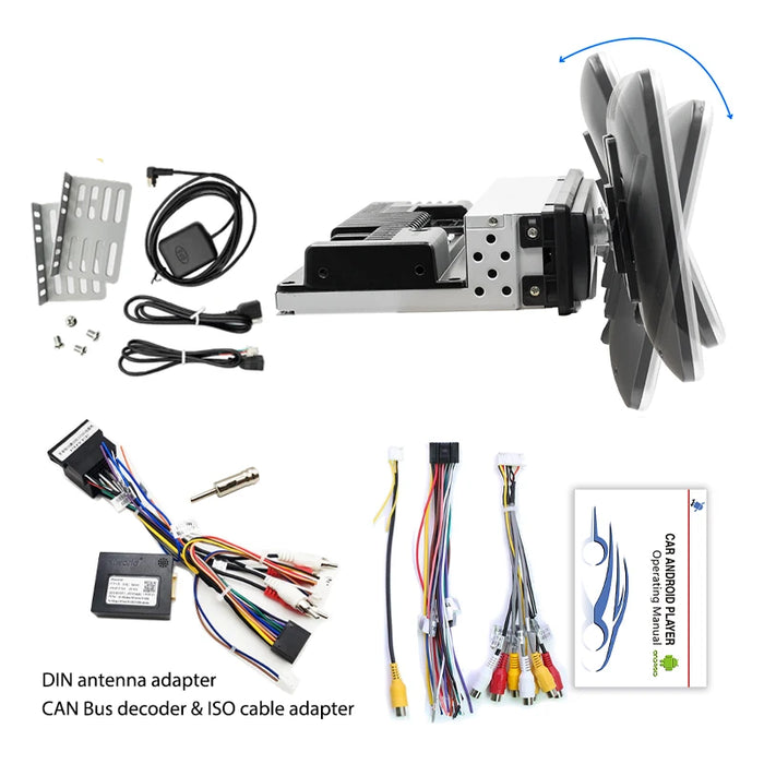 10.1" Android Car Stereo with Wireless Car Play & GPS