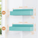 Durable Blue Plastic Construction Spice Rack Organizer