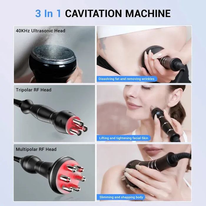 Cavitation Ultrasonic RF Machine for Weight Loss & Skin Rejuvenation