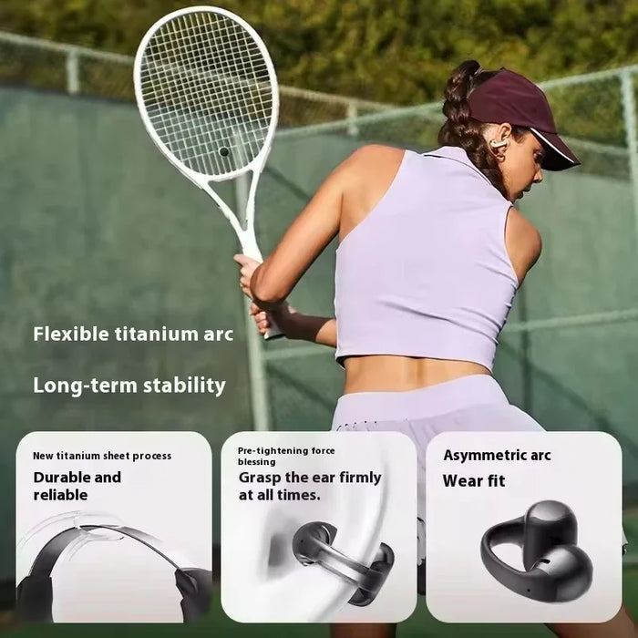 Open Ear Wireless Bluetooth Headset with Mic and ANC