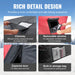 Lightweight and portable ice fishing tent with sturdy aluminum poles