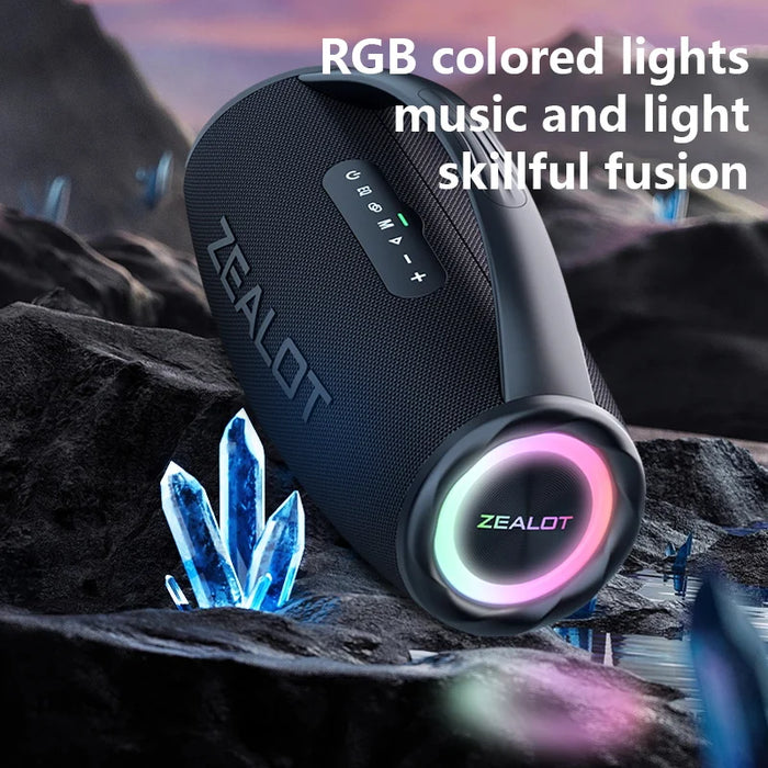 80W Wireless Outdoor Speaker with Dual Pairing & Fast Charging