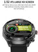 152-Inch HD Full Touchscreen Smart Watch with Bluetooth 50 Connectivity