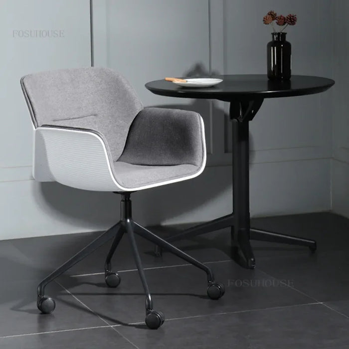 Aluminum Alloy Office Chair, Rotatable, 2-Color Options