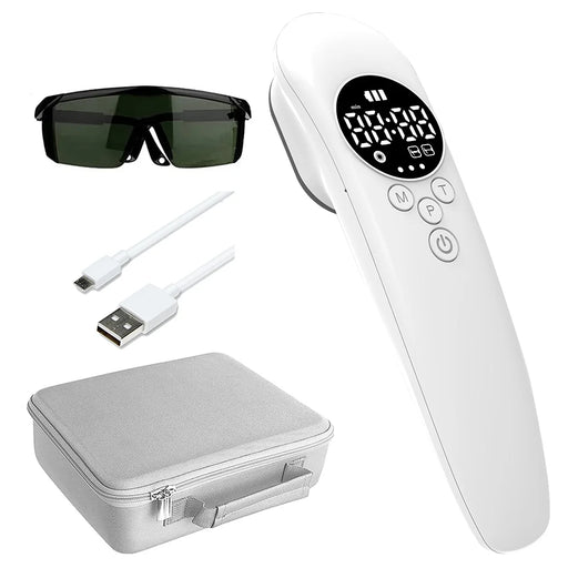 This low-level laser therapy device for pain relief and muscle recovery