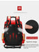 Large capacity orange emergency rescue backpack for outdoor camping and survival