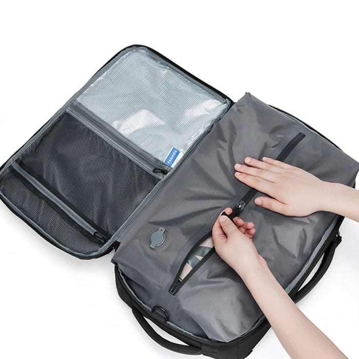 Business & Outdoor 16" Laptop Backpack with Waterproof Compression System With Pumps