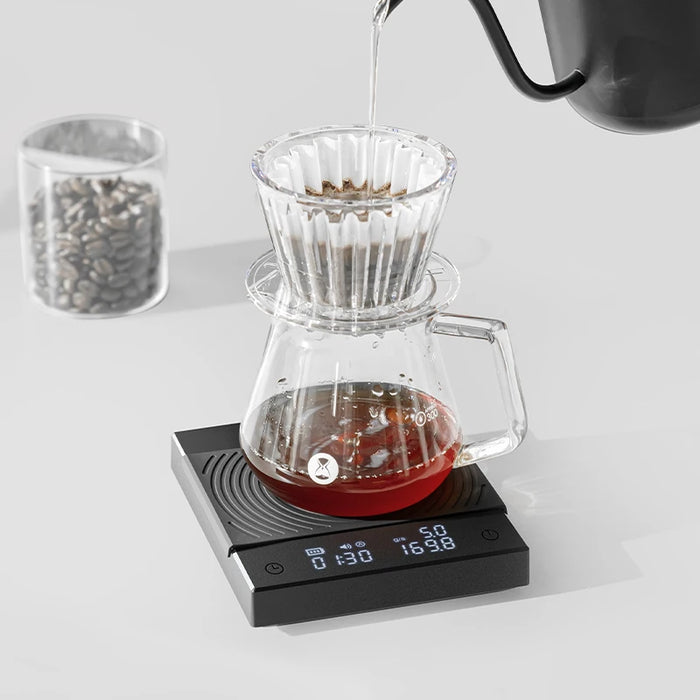 USB Kitchen Scale 0.1g Accuracy, Black