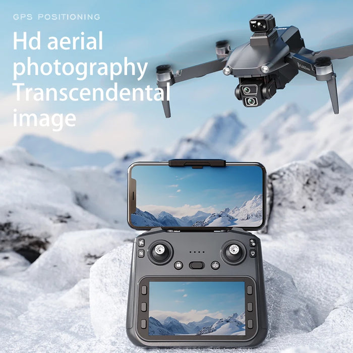Rechargeable 4K Drone with Obstacle Avoidance & LCD Control With OAS 2B Bag