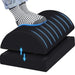 Adjustable memory foam foot rest under desk for ergonomic support
