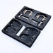 High-performance road bike self-locking pedals with black titanium axle