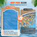 Efficiently traps and transfers heat, maintaining a warmer and cleaner pool