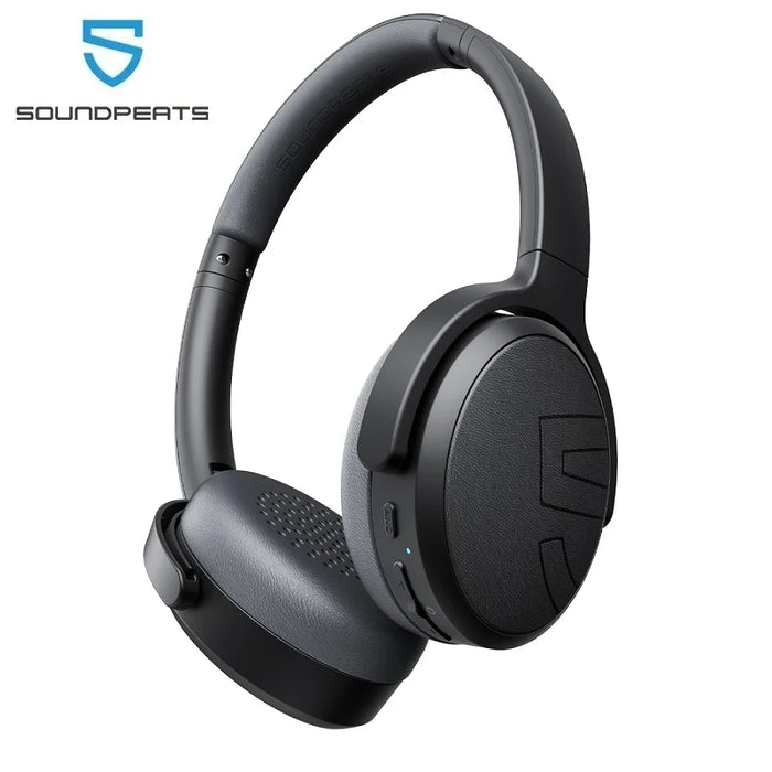 Wireless Over-Ear Headphones with ANC, 45.5H Battery, Game Mode
