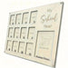 Personalized wooden graduation picture frame with swing-style pendulum 