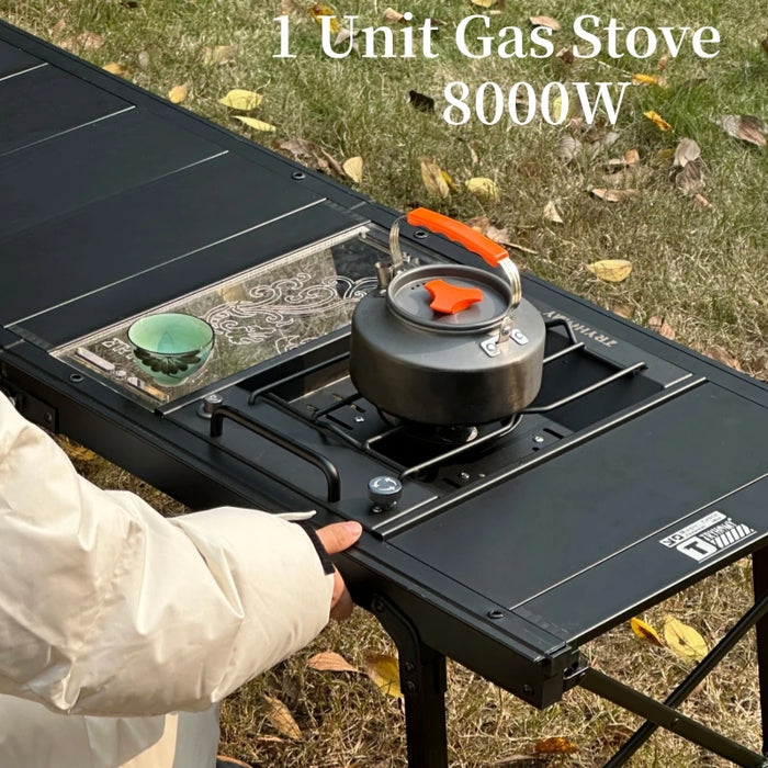 Portable 8000W Gas Stove for Outdoor Cooking