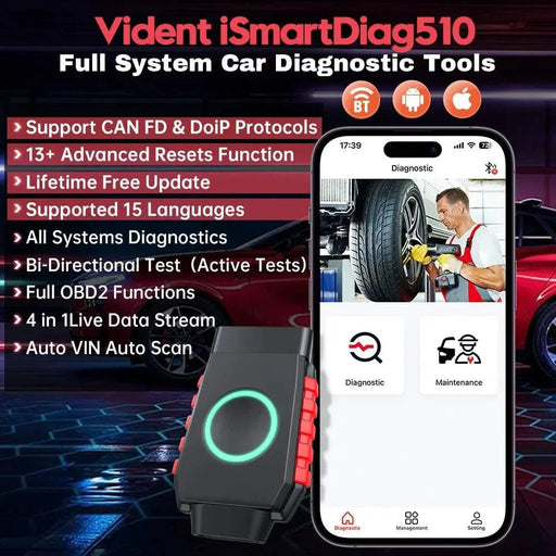 Diagnostic Tool for Comprehensive Car Maintenance and Troubleshooting