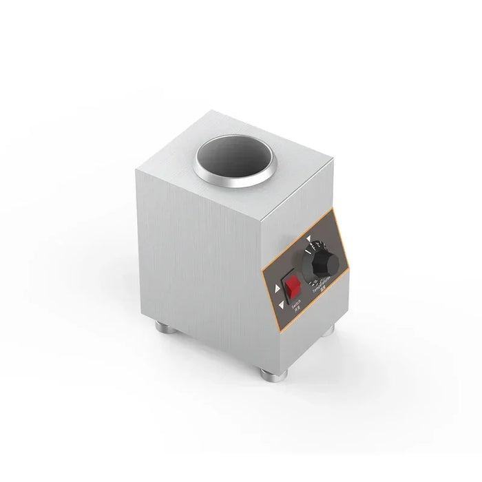 Stainless Steel Sauce Heating Dispenser with 650ml Bottles 2 bottles machine