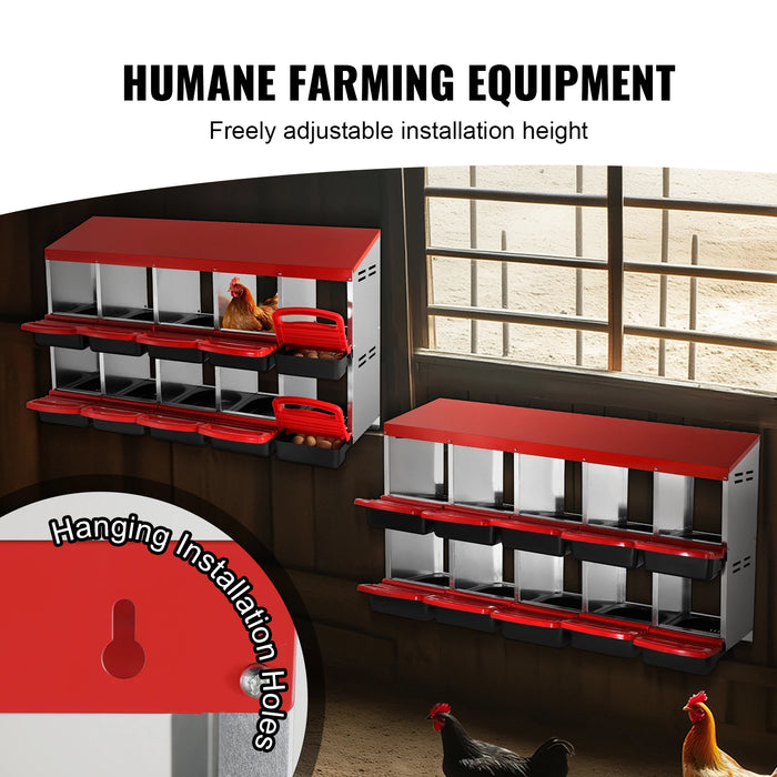 High-strength plastic trays for quick and effortless cleaning
