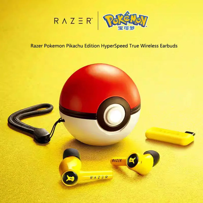 Pikachu Wireless Gaming Headset with ANC and RGB Lighting