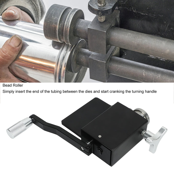 Pipe Bead Roller Machine Steel Tube Manual Beading Tool for 16mm and Larger Pipes