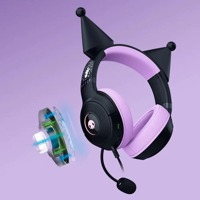 Wired Over-Ear Gaming Headset with Mic & Volume Control