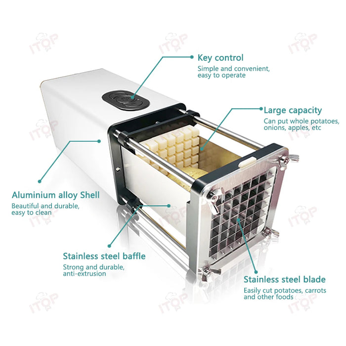 Electric Vegetable Cutter and Slicer for Home Kitchens