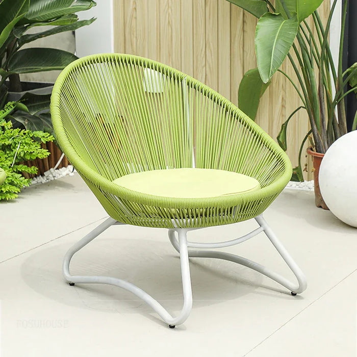 Waterproof Outdoor Rattan Chairs, Breathable Patio Seating Set