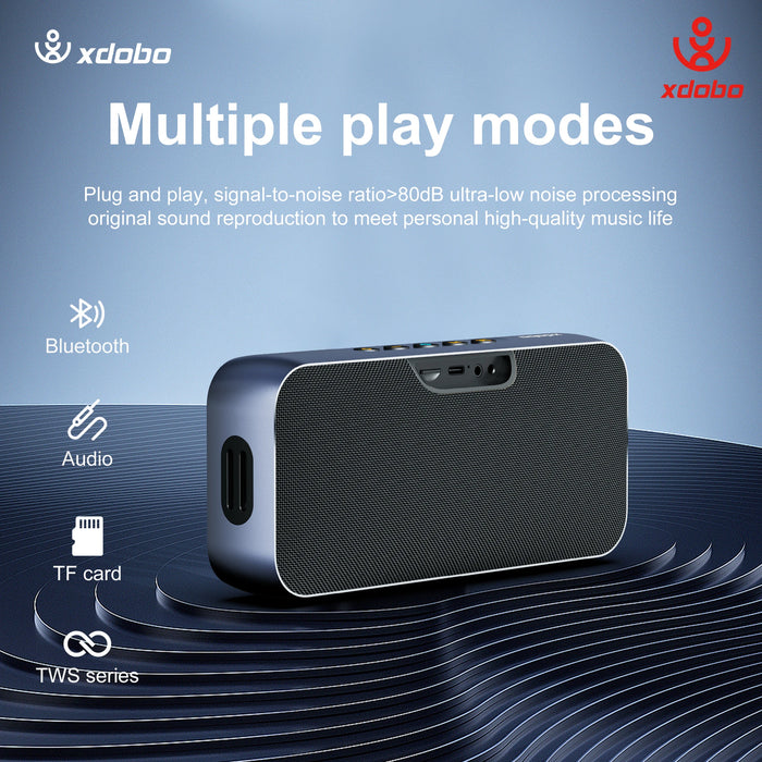 Portable 60W Subwoofer Speaker with USB and TF Support