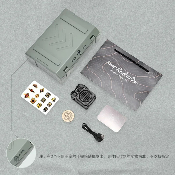 Compact Waterproof Bluetooth Speaker for Travel & Hiking