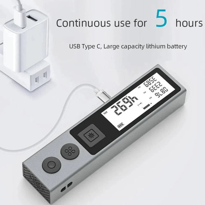  Compact and portable laser measurement tool with Bluetooth connectivity 