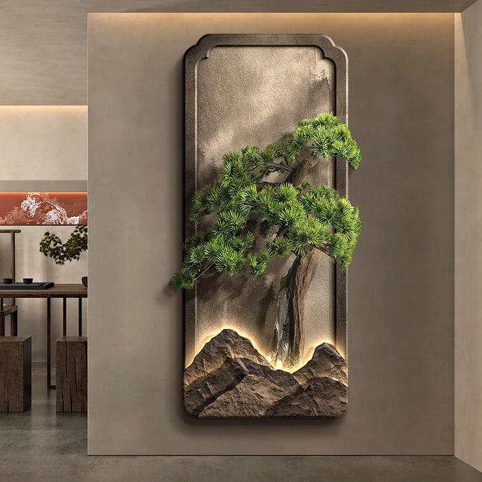 Remote-Control LED Wall Light Modern Corridor Decor