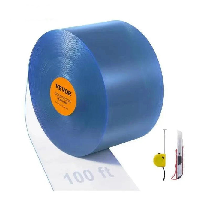 Smooth transparent PVC door strip curtain for indoor and outdoor use
