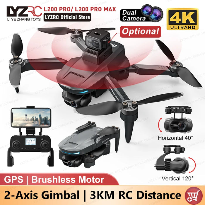 Foldable GPS Drone with 4K Camera and Brushless Motor
