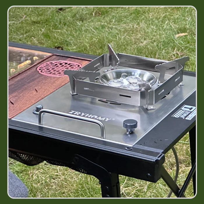 Stainless Steel 7500W Gas Stove for Outdoor Cooking