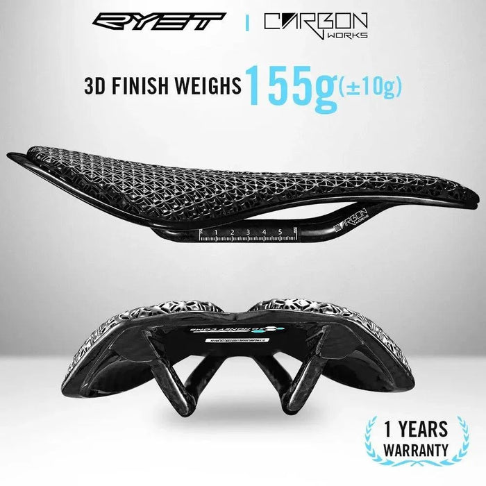 Compact Dimensions measures 255mm x 143mm ideal for efficient and aerodynamic riding