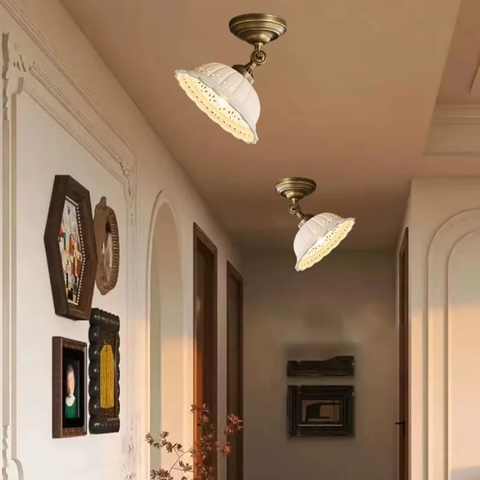 Stylish Neutral LED Ceiling Lamp for Bedroom & Foyer