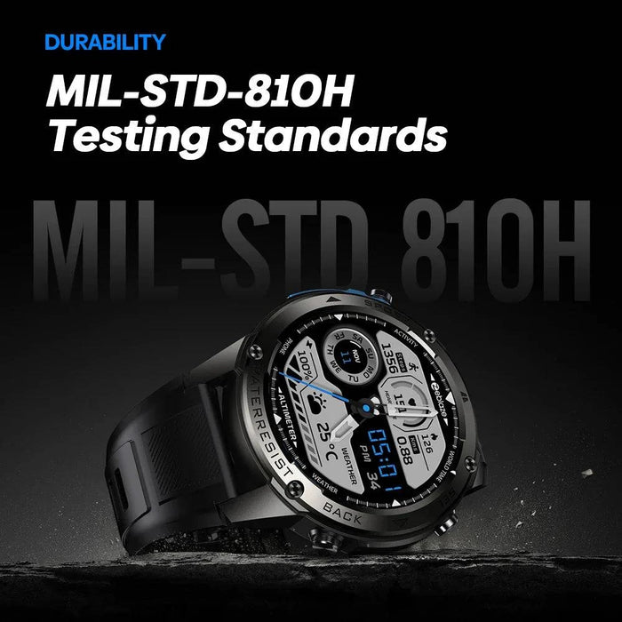 Health and fitness tracking GPS Smartwatch with long battery life