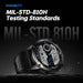 Health and fitness tracking GPS Smartwatch with long battery life