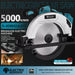 18V battery-powered circular saw for efficient and convenient cutting
