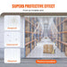 High-quality transparent PVC material for durability and clarity