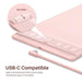 16 x 10 Cm Graphics Tablet with 6 Express Keys, Supports Android, Mac, Windows (H641P-Pink) - FLUXA